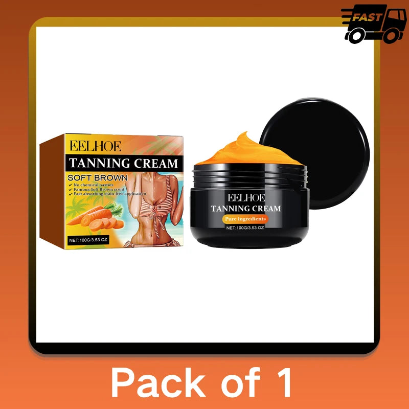 Summer Skin Self Tanning Cream Sunless Self Tanner For Face Body For Natural Glow Body Bronzer Easy Use Bronzing Lotion