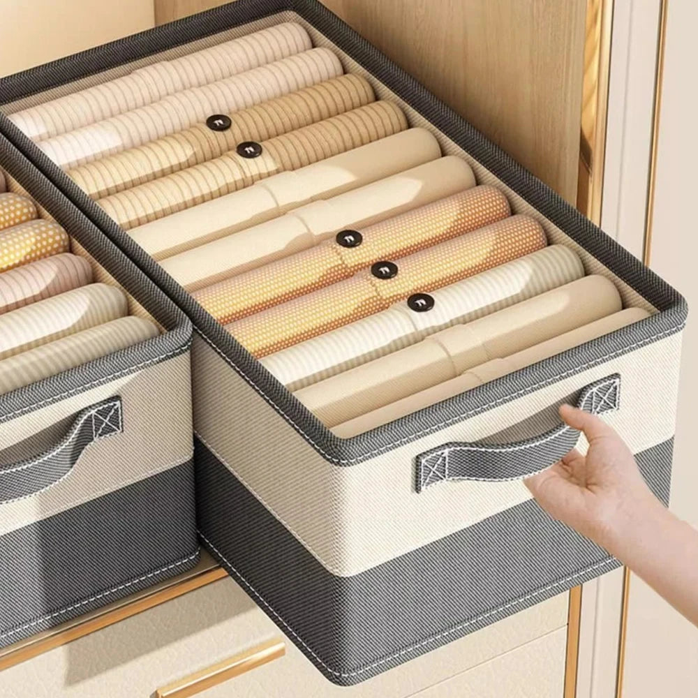 Clothes Organizer Boxes Jeans Pants Sweater Storage Box