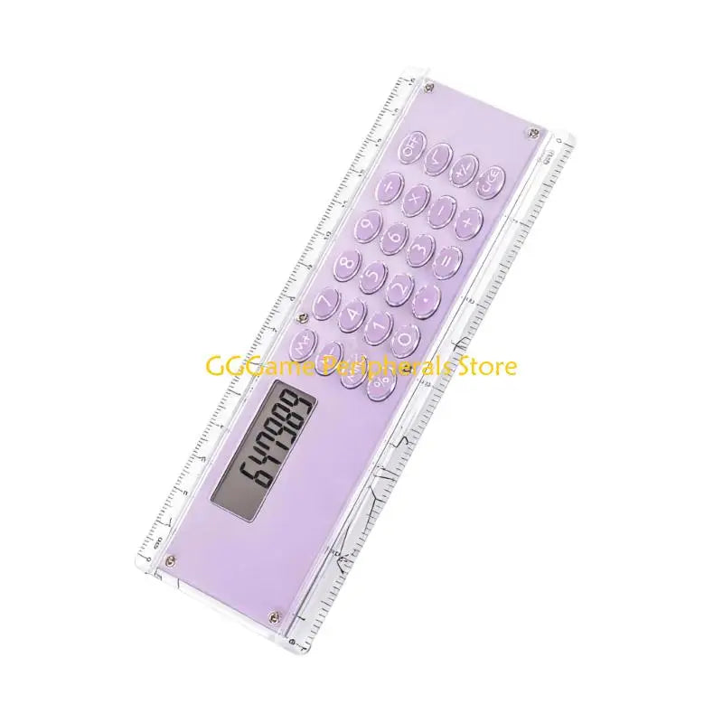 U55B Thin 15cm Double Scale Ruler With Built