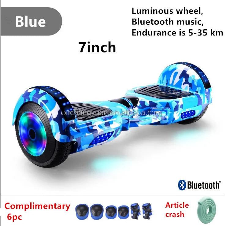 New Fashionable 200W Electric Scooter 2 Wheels Self Balancing Electric Scooter Kids Balance Car With LED Lights
