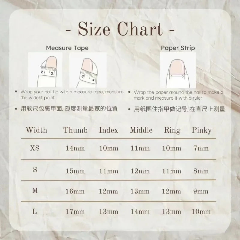 Handmade Summer French Gradient High Quality Simpler Fake Nails with Charms Cat Eye Medium Press on Nails Set with Box and Tools