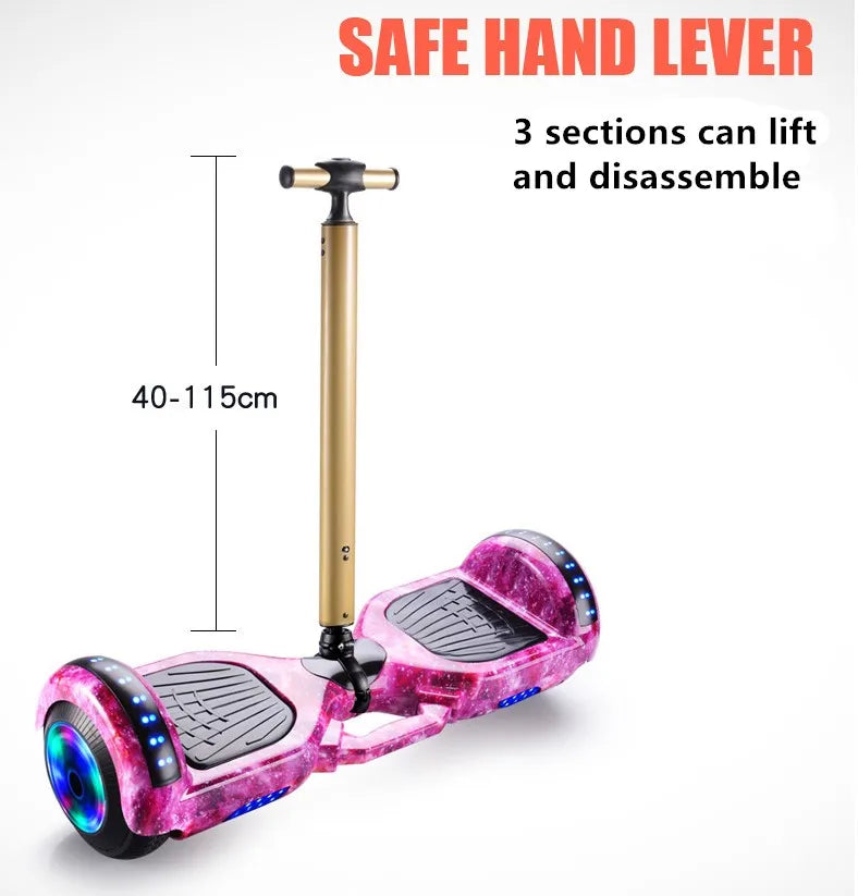 New Fashionable 200W Electric Scooter 2 Wheels Self Balancing Electric Scooter Kids Balance Car With LED Lights