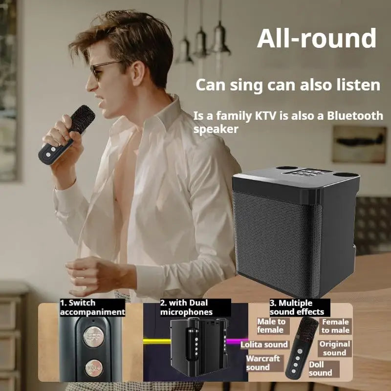 Microphone Bluetooth SoundKaraoke 2 Microphone