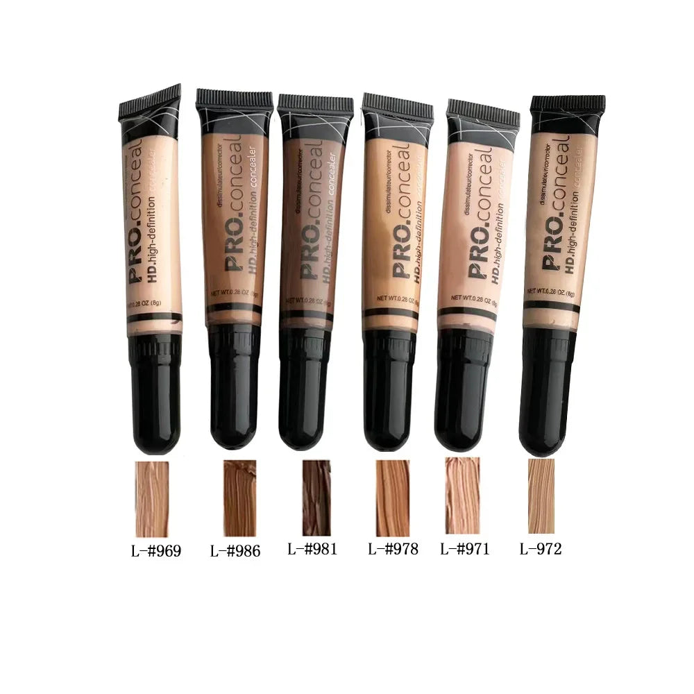 Concealer Cream Oil Control Liquid Foundation Women Face Makeup Korean Cosmetics Long Lasting Contour Gel