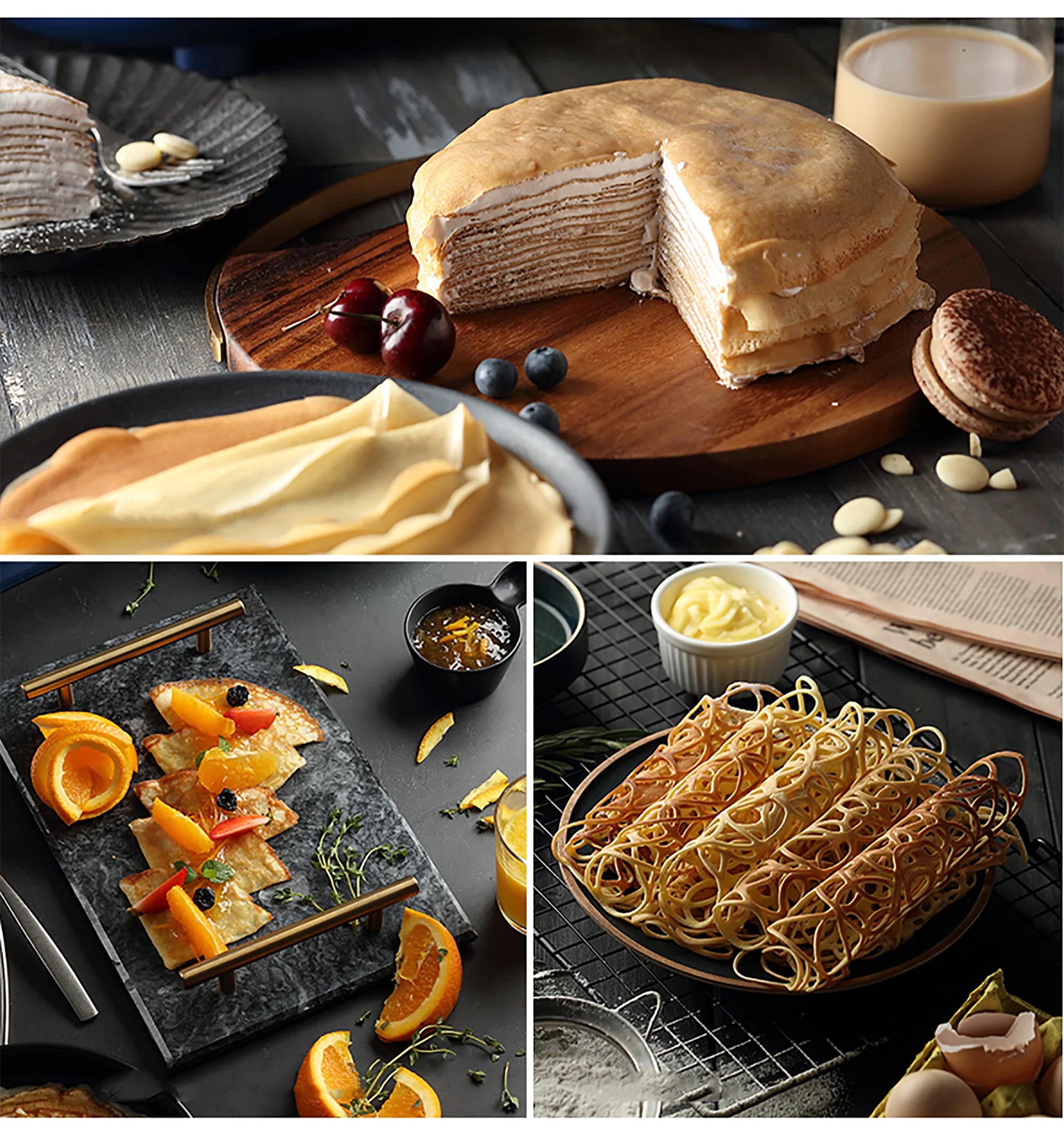 Electric Crepe Maker Pizza Pancake Machine Non-Stick Griddle Baking Pan Cake Machine kitchen Appliance Cooking Tools Sonifer