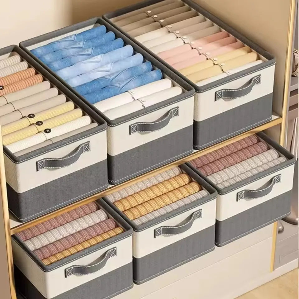 Clothes Organizer Boxes Jeans Pants Sweater Storage Box