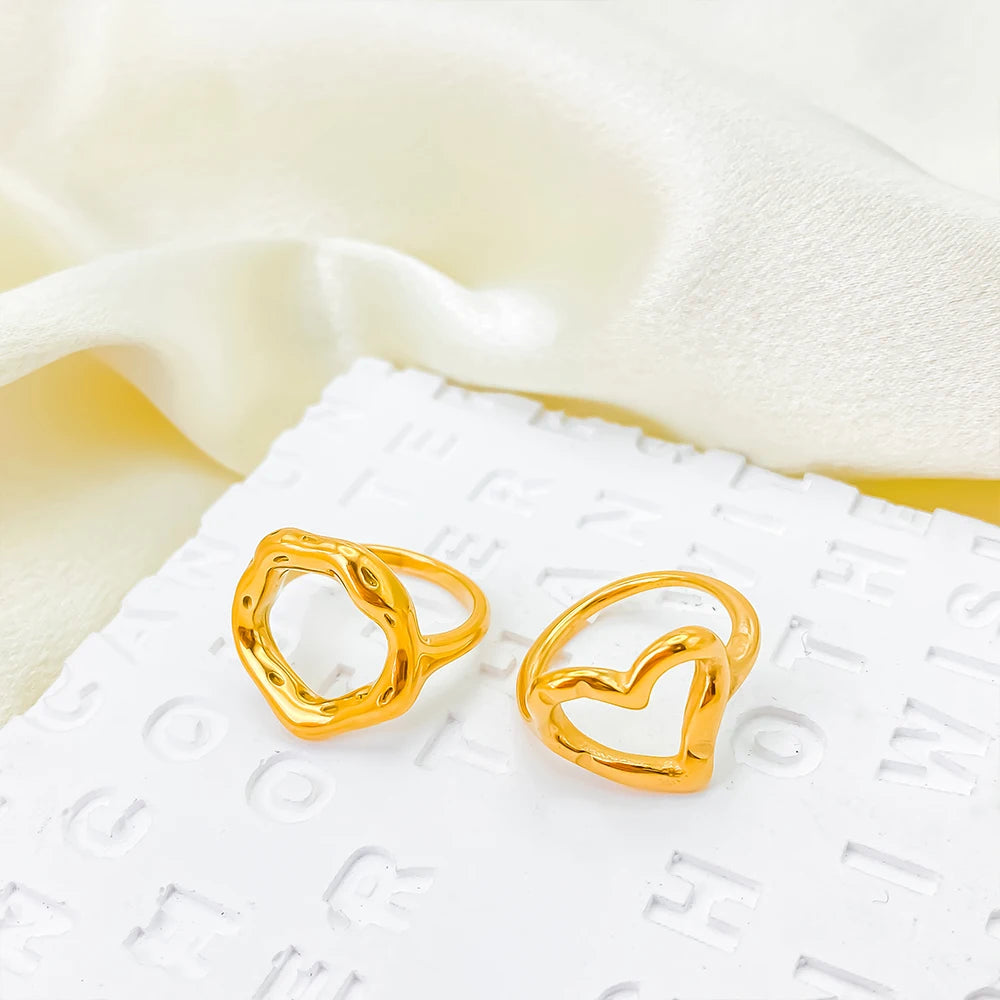 Heart Ring Style Women's Jewelry