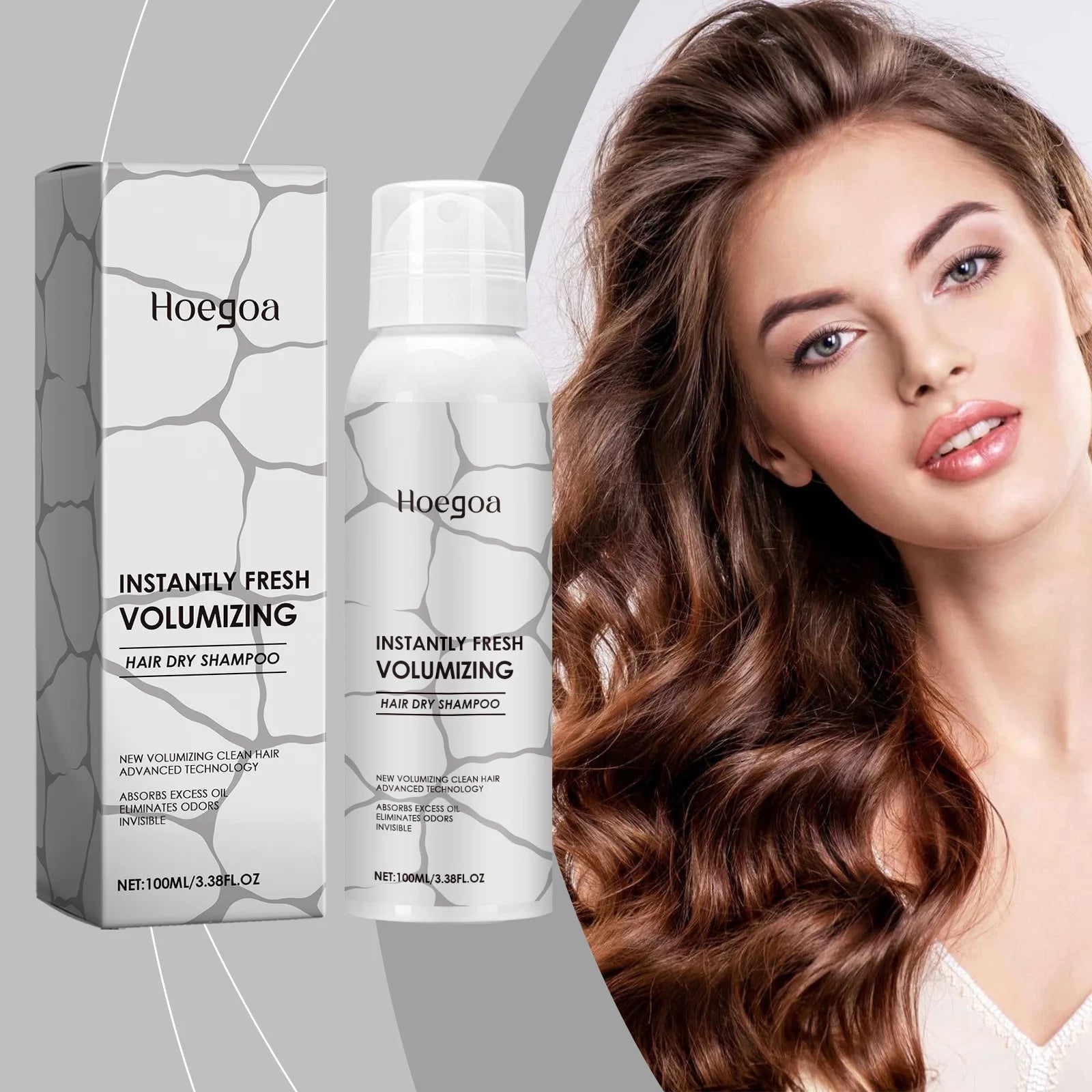 Dry Hair Shampoo Greasy Oil Control Fluffy Thickening Moisturizing Anti-Frizz Nourishing No Wash Styling Volumizing Hair Spray