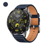 Leather 22 20mm Strap For HUAWEI WATCH GT 5 4 46mm WATCH 4 Pro