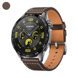Leather 22 20mm Strap For HUAWEI WATCH GT 5 4 46mm WATCH 4 Pro