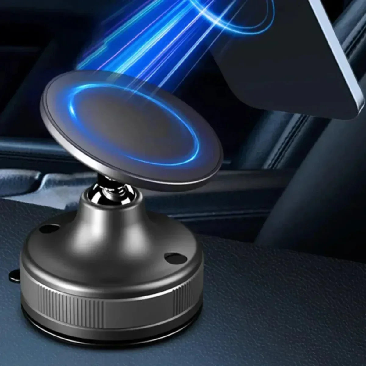 Hepu – Magnetic Phone Holder Strong Grip • 360° Rotate Free Delivery in UAE 📦